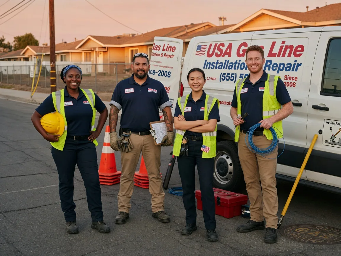 Gas Line Installation company in Colfax, IN